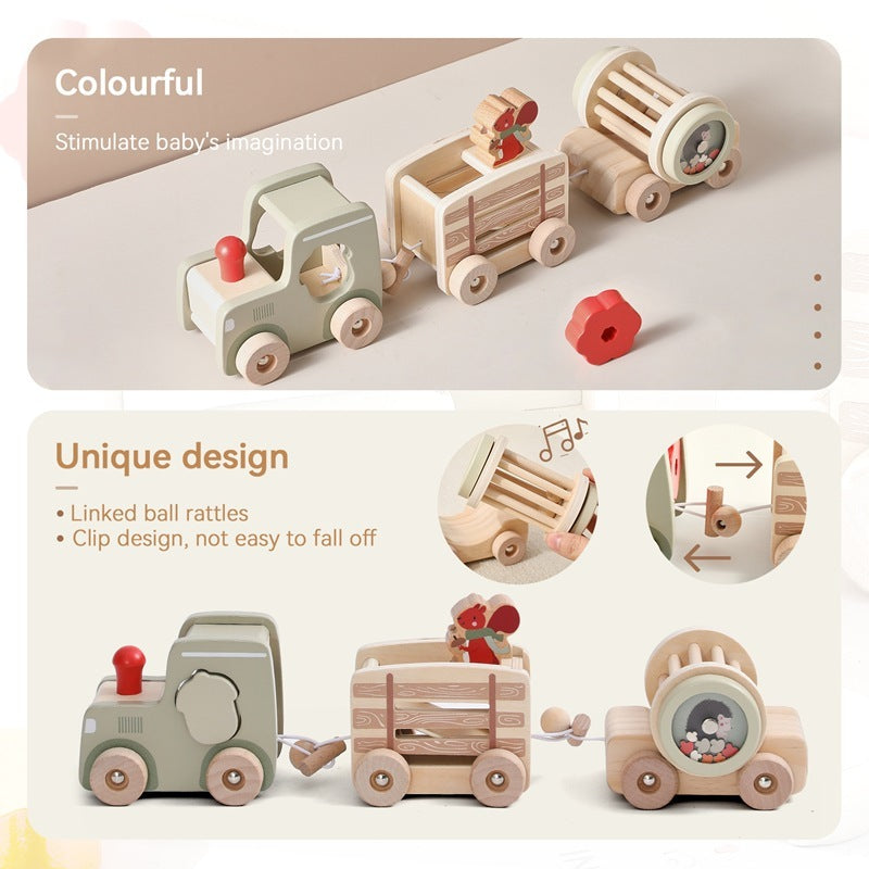 Train en bois
