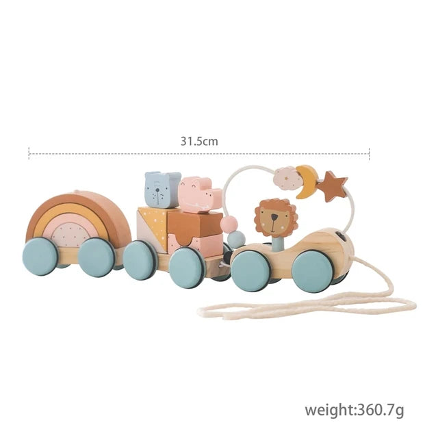 Train en bois Jouets Montessori