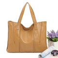 Sac cabas bandoulière simple en cuir