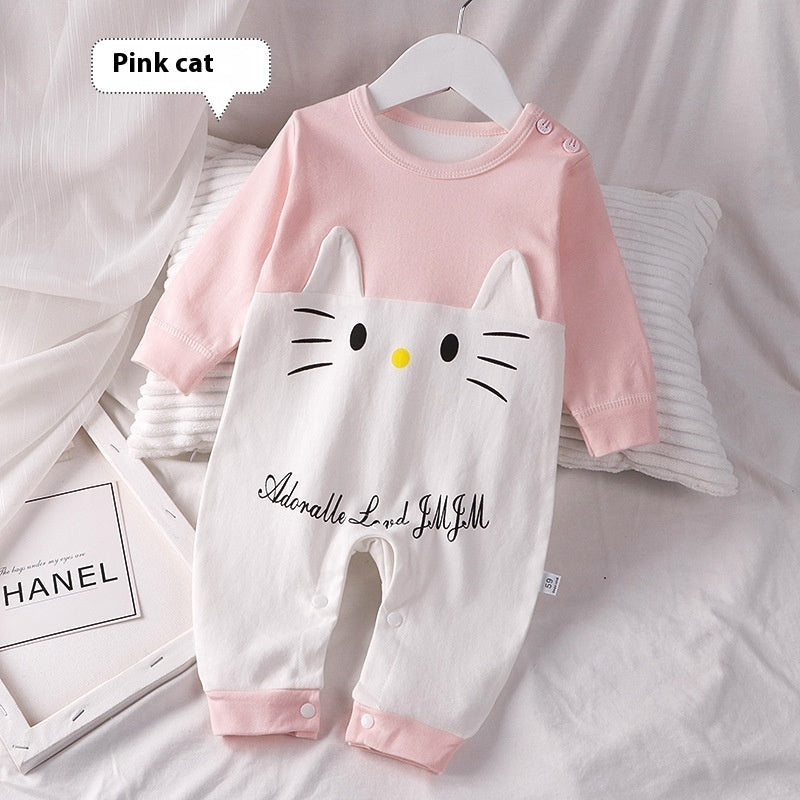 Pyjamas pour bébés en pur coton, vêtements d'automne