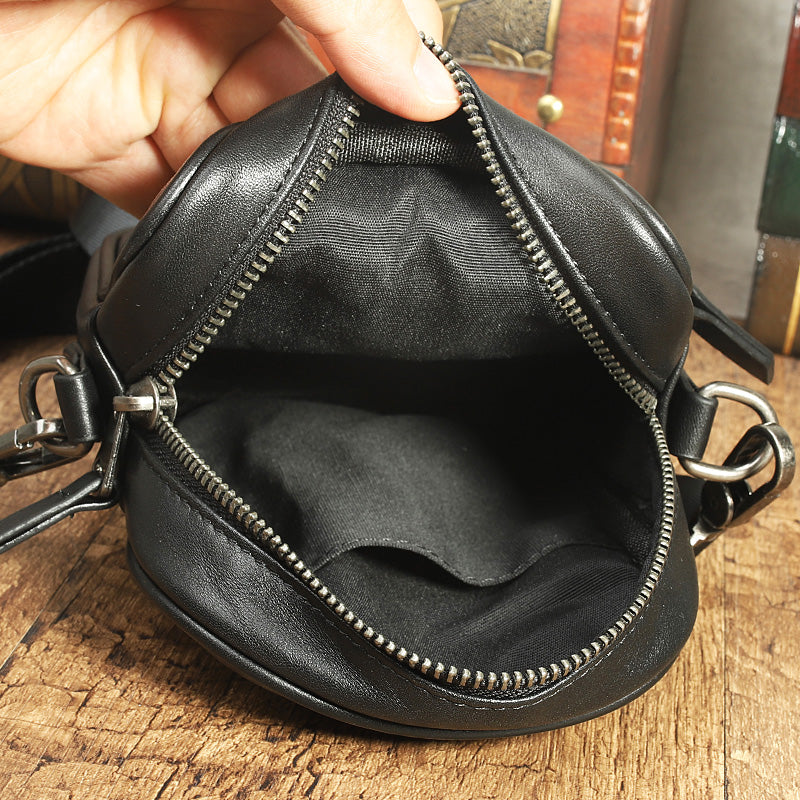 Sacoche en cuir