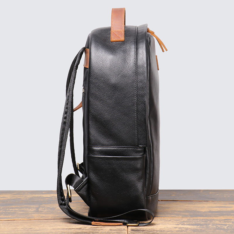 Sac à dos de voyage et de loisirs en cuir pour homme