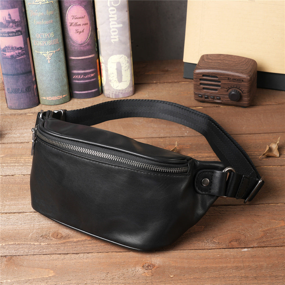 Sac banane en cuir