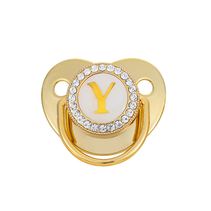 Tétine Gold 26 lettres