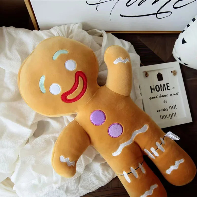 Peluche bonhomme en pain d'épices