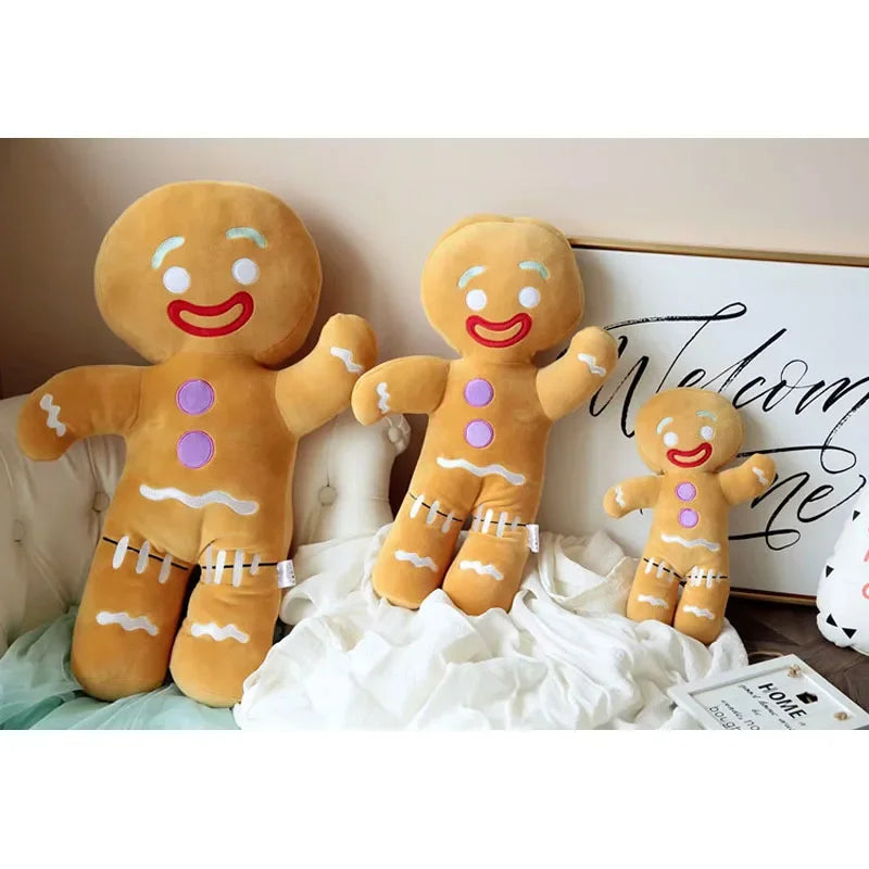 Peluche bonhomme en pain d'épices