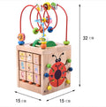 Coffres au trésor en bois pour enfants, jouet éducatif