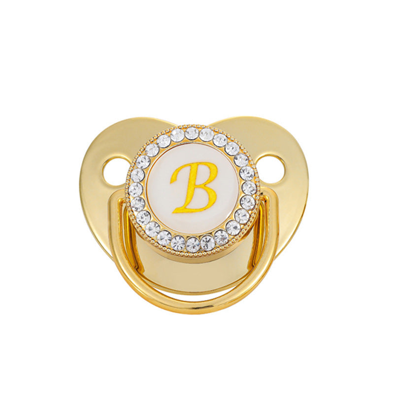 Tétine Gold 26 lettres