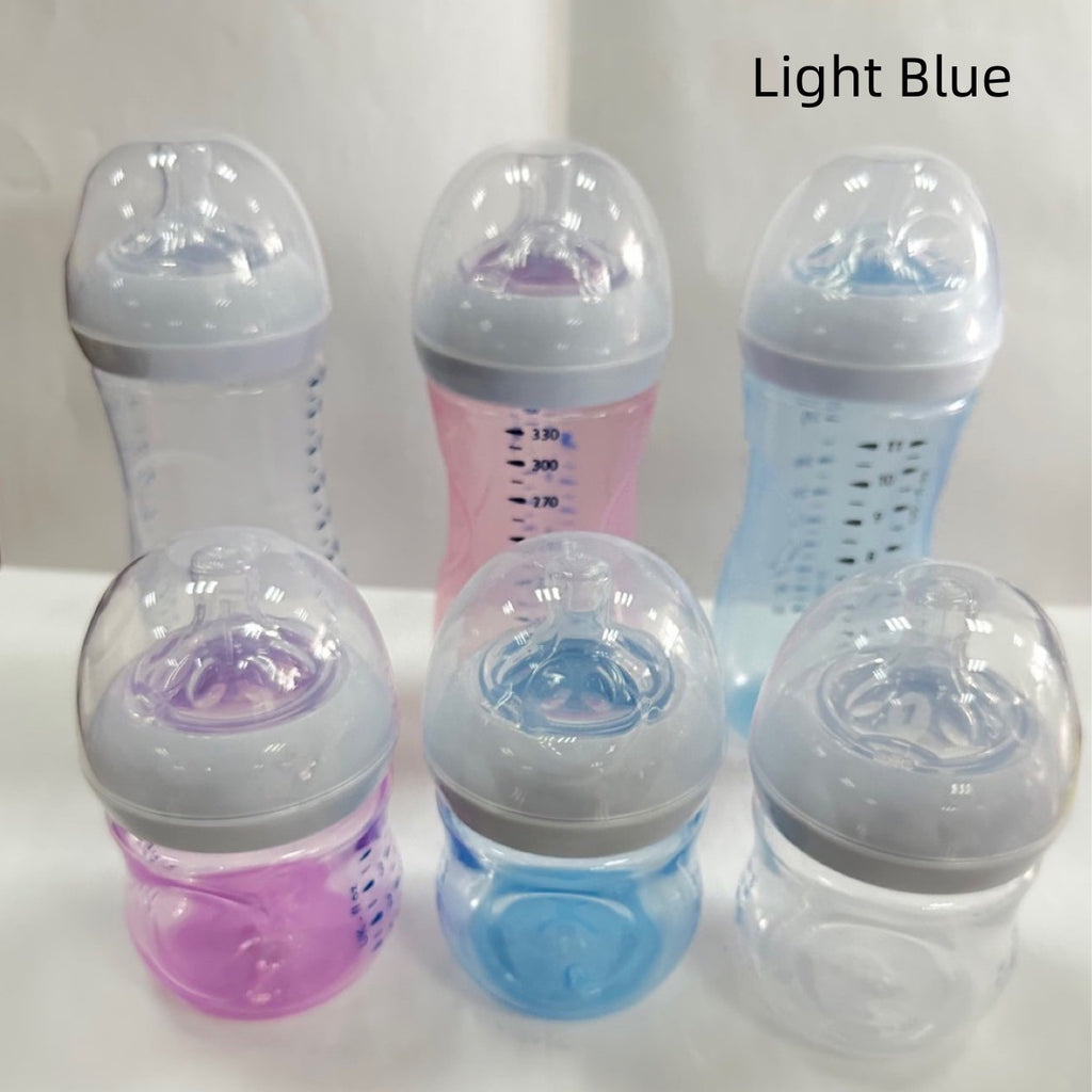 Biberon avec tétine en forme de pétale pour bébés et nourrissons