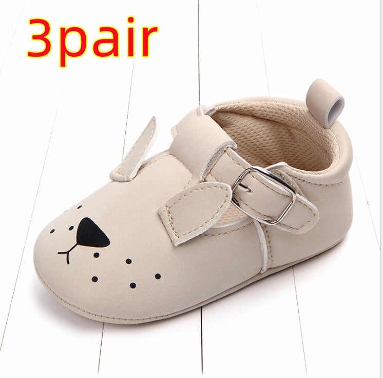 Chaussures printemps et automne en cuir mat antidérapant, semelle douce