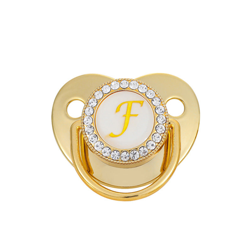 Tétine Gold 26 lettres