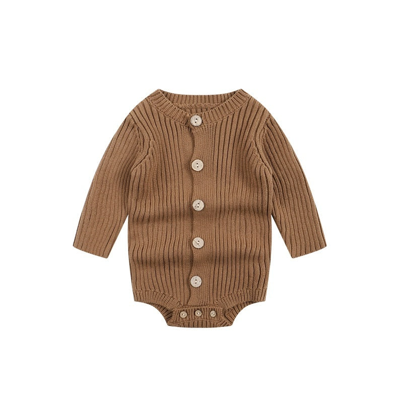 Body en tricot pour bébé, combinaison une pièce