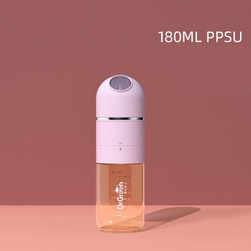 Biberon en verre PPSU pour nouveau-né, grand diamètre