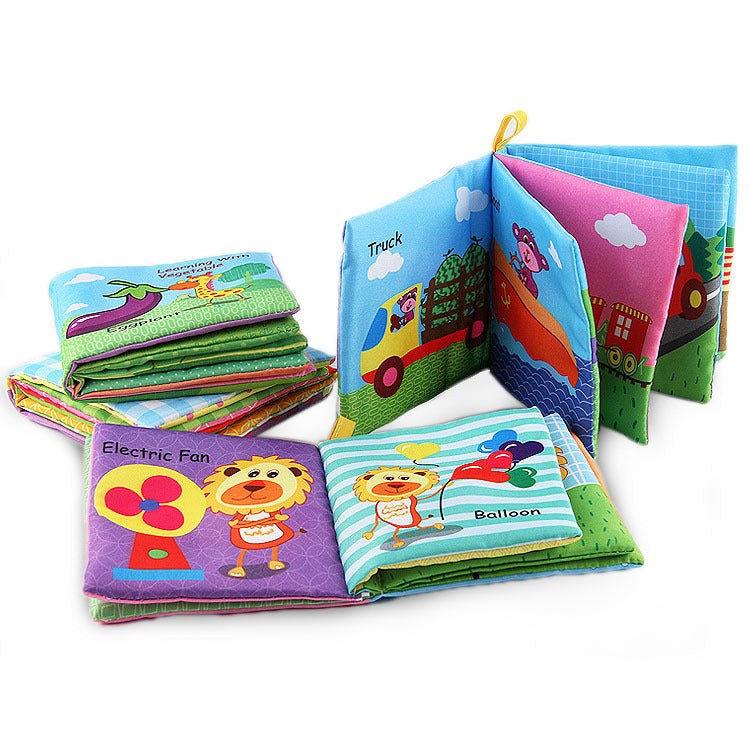Livres en tissu pédagogique