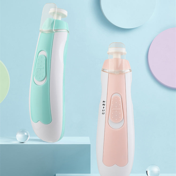 Coupe ongles électrique pour nouveau-né, kit de soins pour bébé anti-pincement de chair