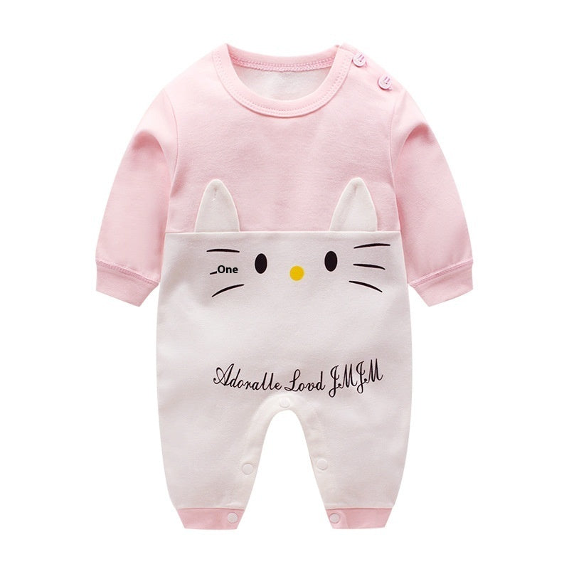 Pyjamas pour bébés en pur coton, vêtements d'automne