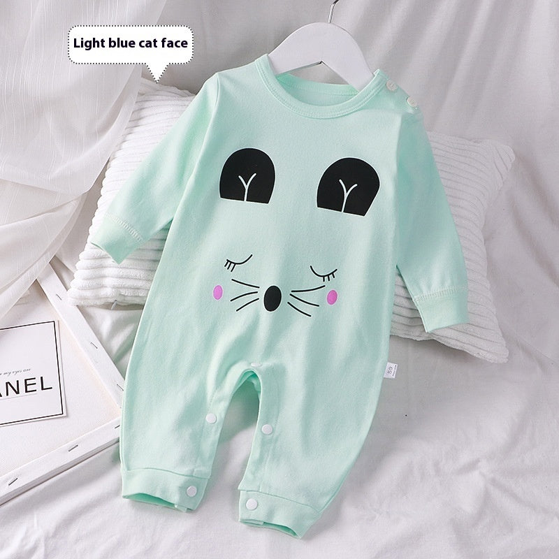 Pyjamas pour bébés en pur coton, vêtements d'automne