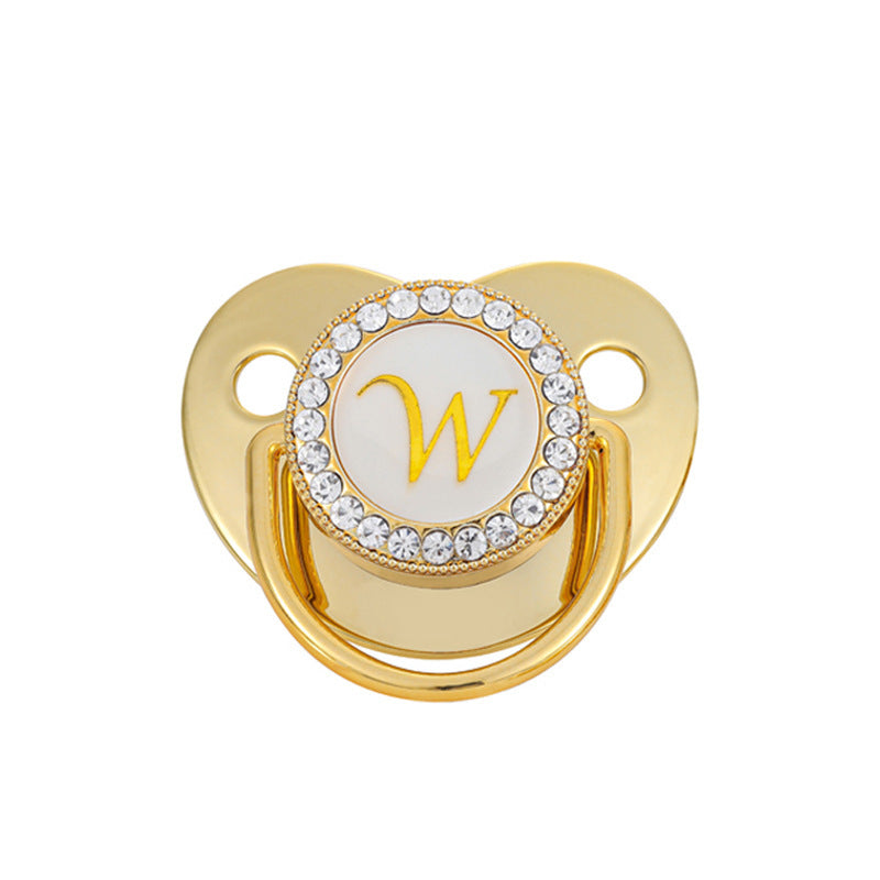 Tétine Gold 26 lettres