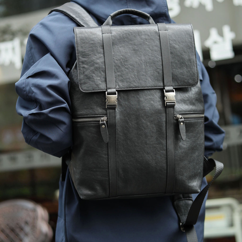 Sac à dos en cuir pour les déplacements professionnels