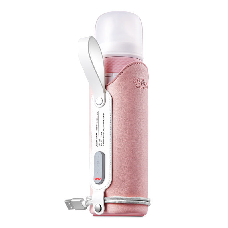 Biberon en verre portable pour bébé, bouteille de stockage de lait thermostatique