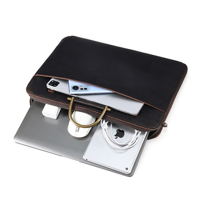 Sac en cuir pour Ordinateur