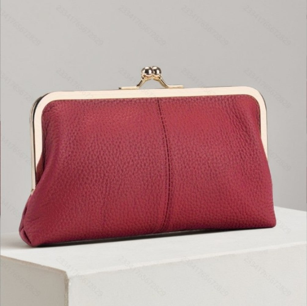 Portefeuille femme en cuir