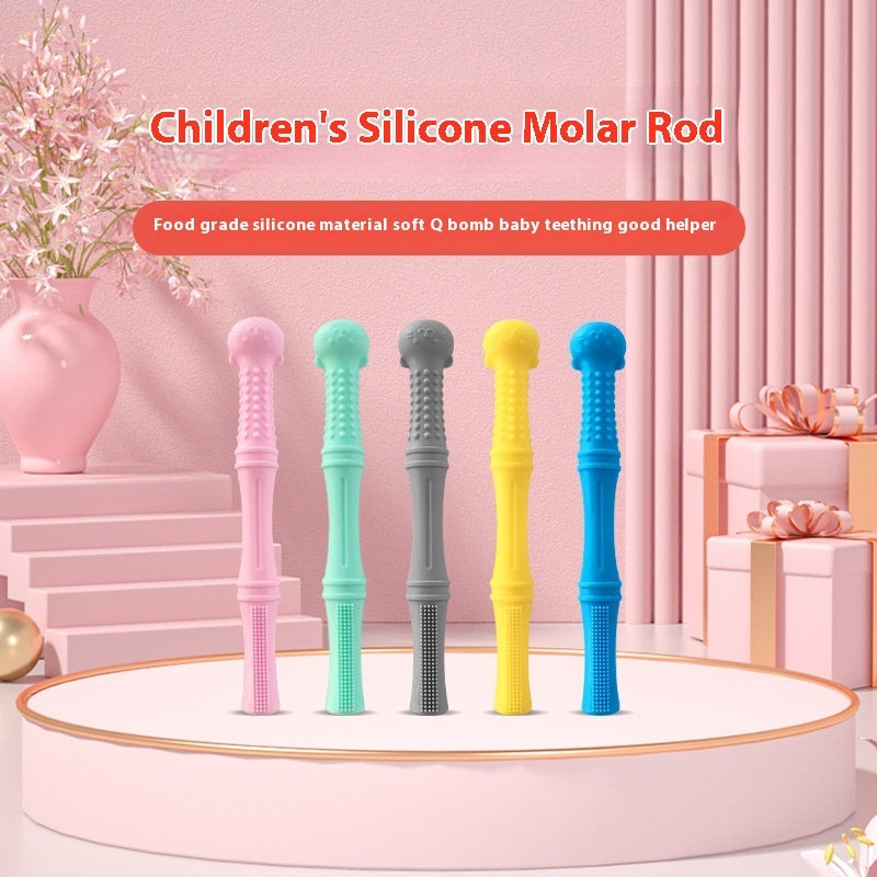 Bâton de dentition en silicone