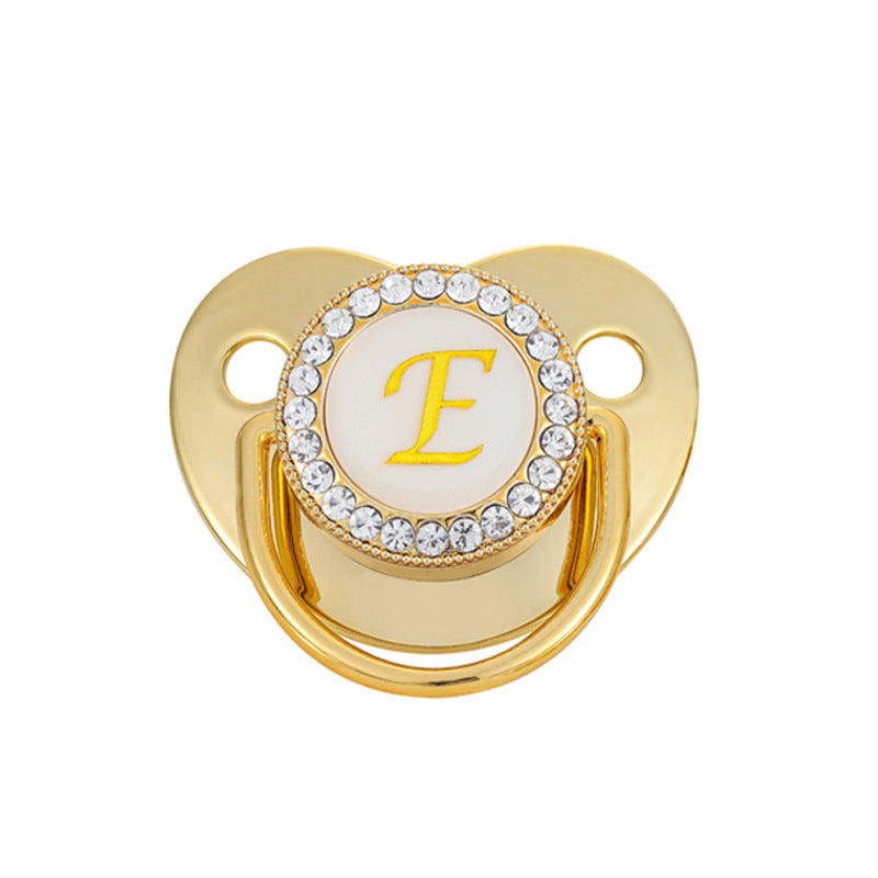 Tétine Gold 26 lettres