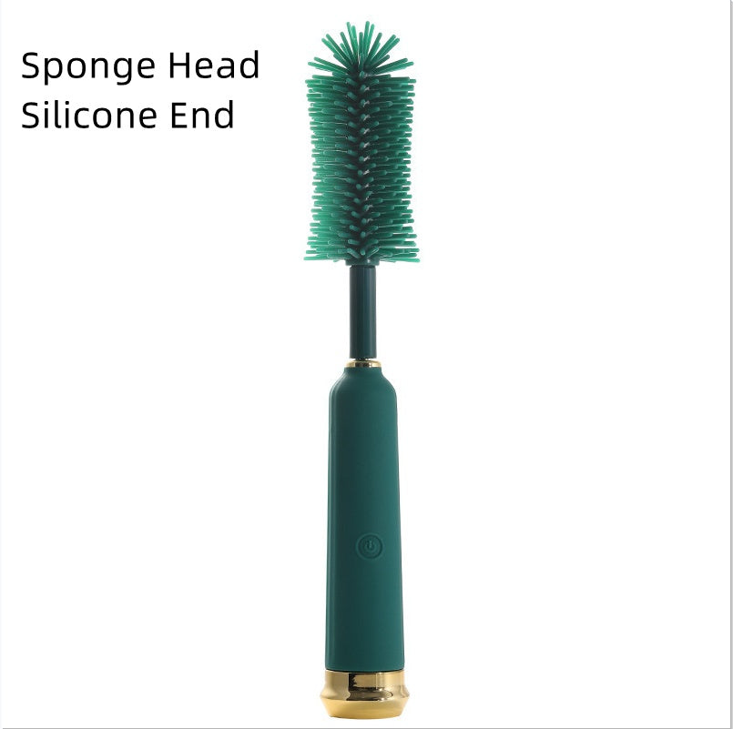 Brosse de Nettoyage pour Biberons Électriques Ensemble de Combinaison avec Tétine en Silicone et paille