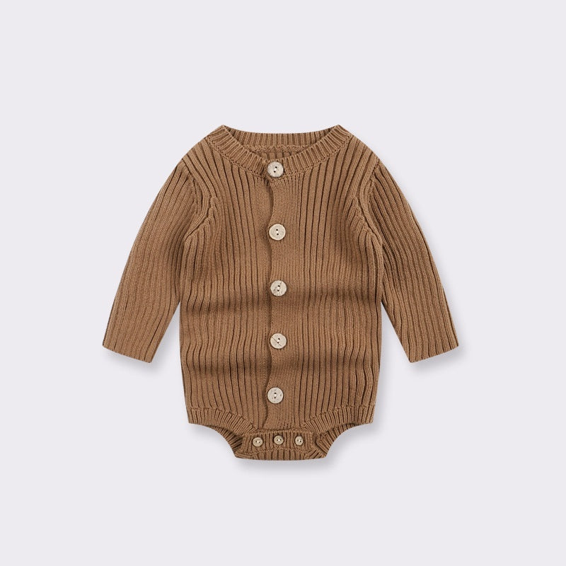 Body en tricot pour bébé, combinaison une pièce