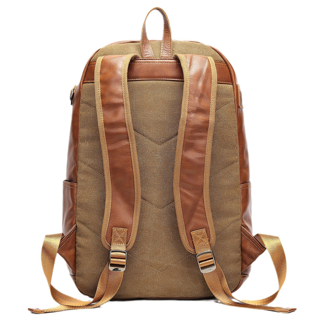 Sac à dos en cuir grande capacité