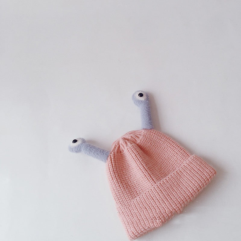 Bonnet en tricot pour enfants, Grenouille