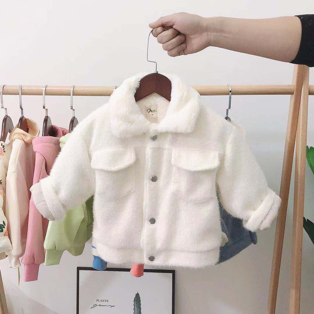 Veste matelassée en coton pour garder bébé au chaud, manteau épais pour enfants