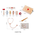 Poupée petit médecin, jouet docteur, stéthoscope