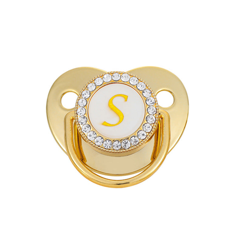 Tétine Gold 26 lettres