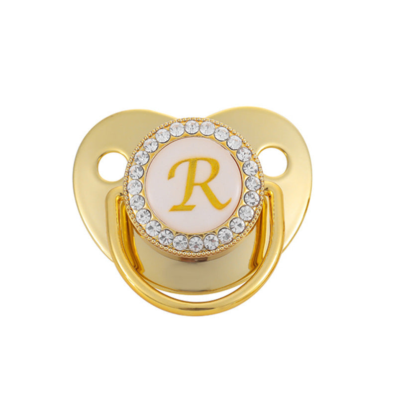 Tétine Gold 26 lettres
