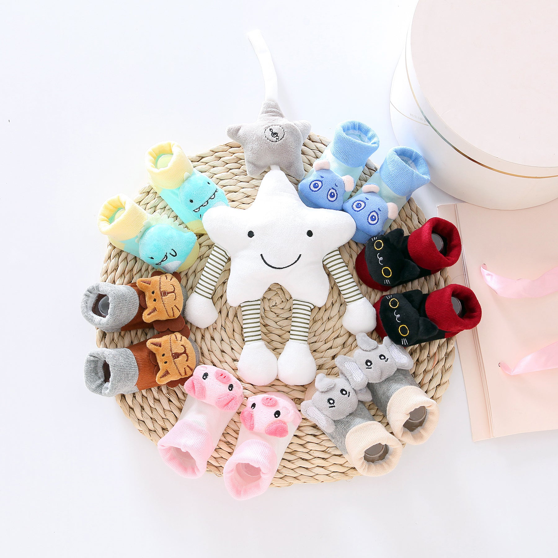 Coffret cadeau chaussettes bébé