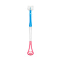 Brosse à dents pour bébé, brosse multifonction pour le dépôt de langue en silicone, matériau 3D