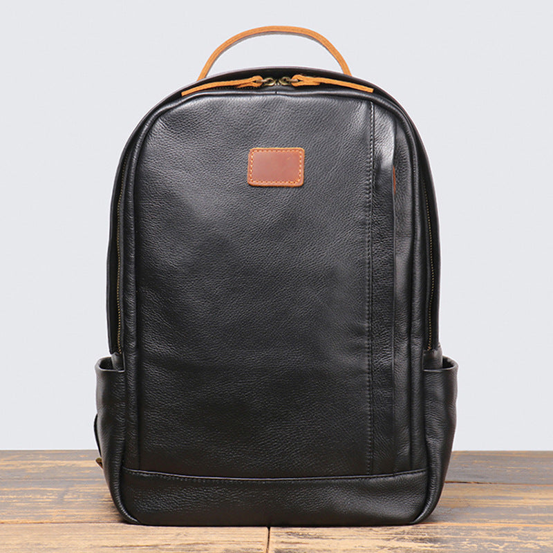 Sac à dos de voyage et de loisirs en cuir pour homme