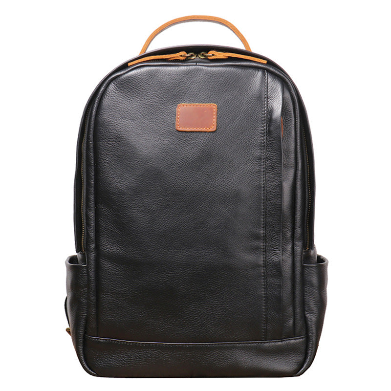 Sac à dos de voyage et de loisirs en cuir pour homme