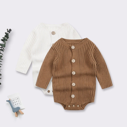 Body en tricot pour bébé, combinaison une pièce
