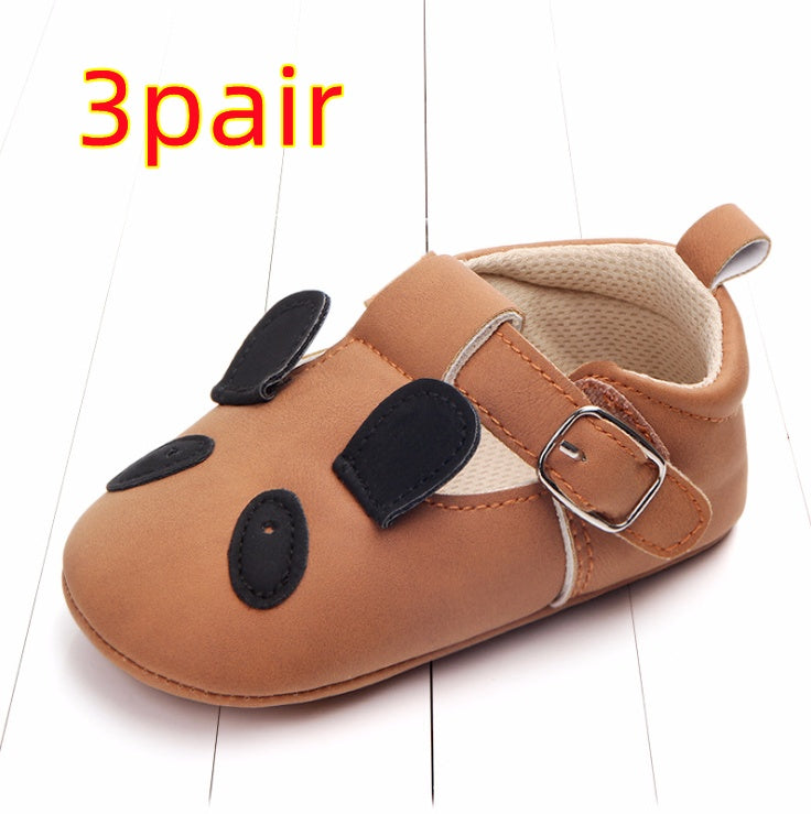 Chaussures printemps et automne en cuir mat antidérapant, semelle douce