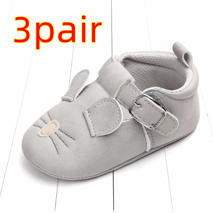 Chaussures printemps et automne en cuir mat antidérapant, semelle douce
