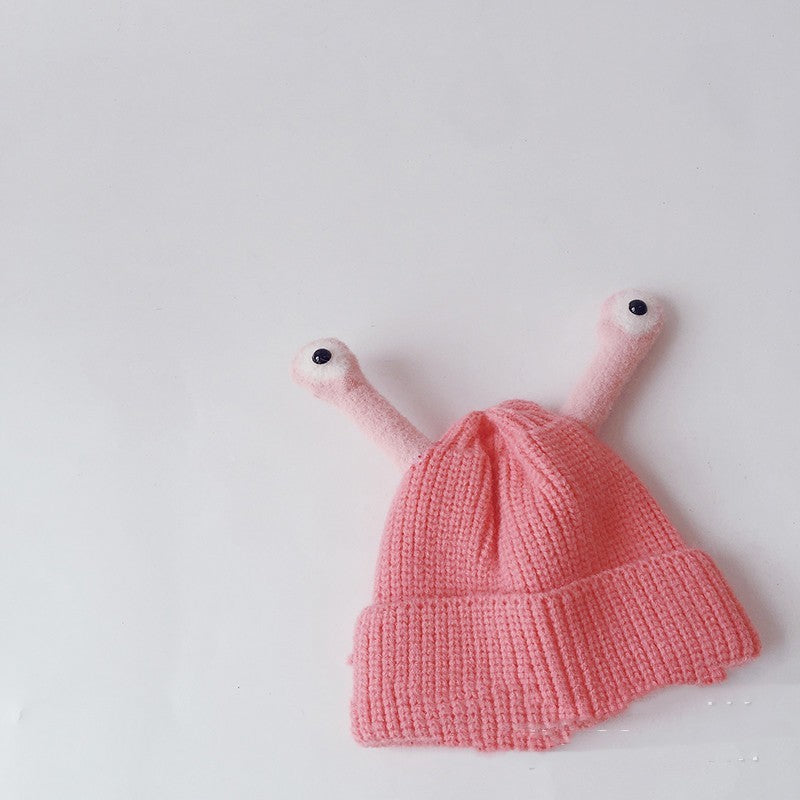 Bonnet en tricot pour enfants, Grenouille