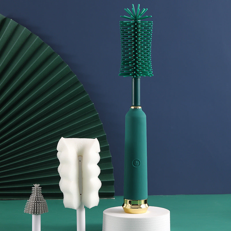 Brosse de Nettoyage pour Biberons Électriques Ensemble de Combinaison avec Tétine en Silicone et paille