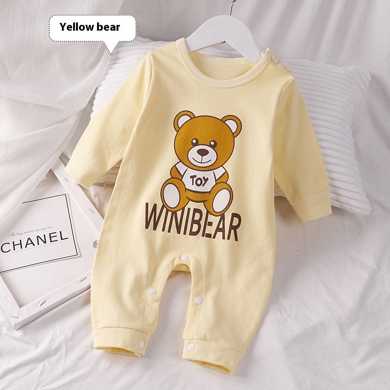 Pyjamas pour bébés en pur coton, vêtements d'automne