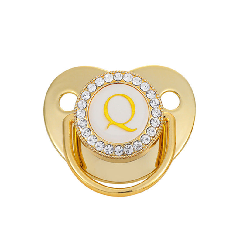 Tétine Gold 26 lettres
