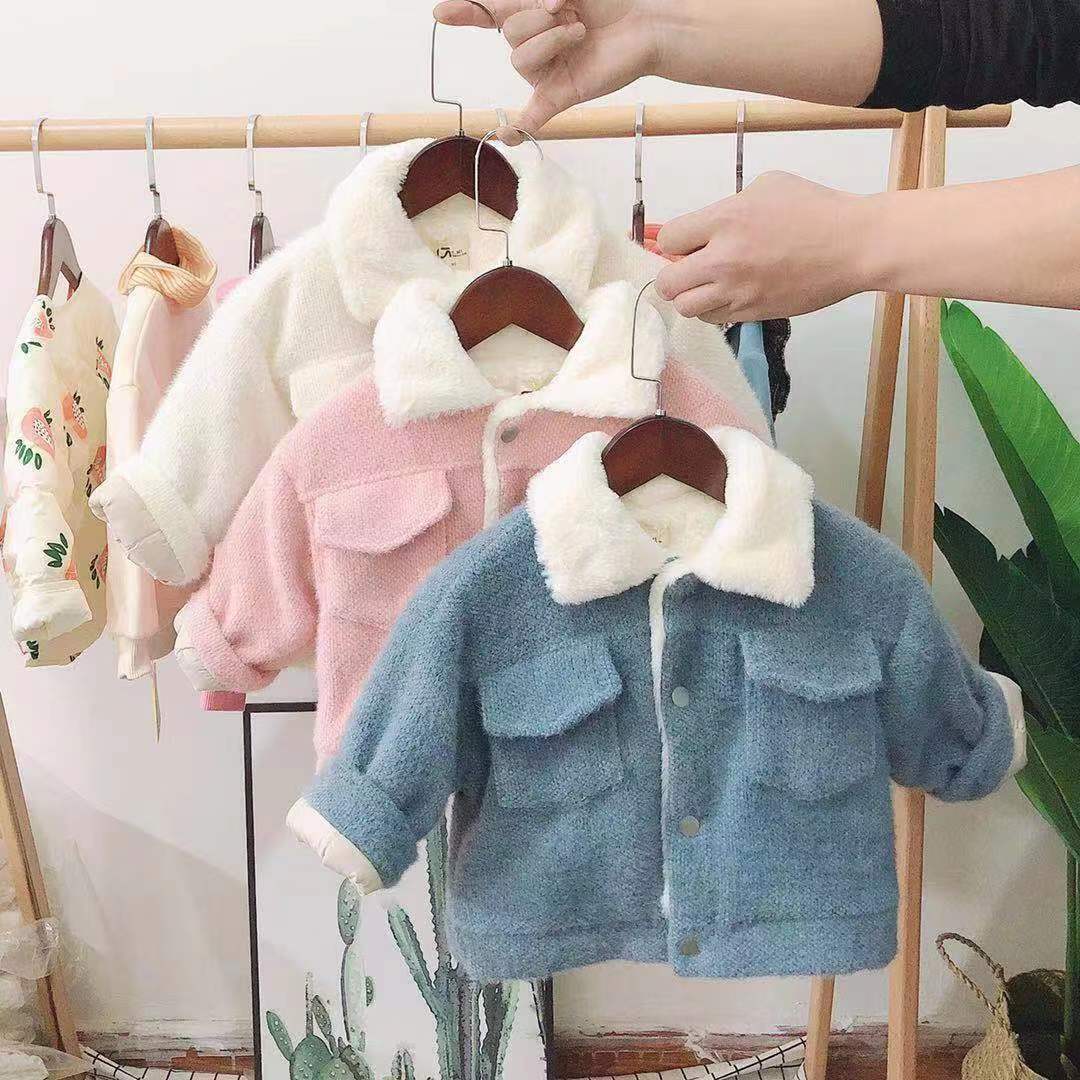 Veste matelassée en coton pour garder bébé au chaud, manteau épais pour enfants