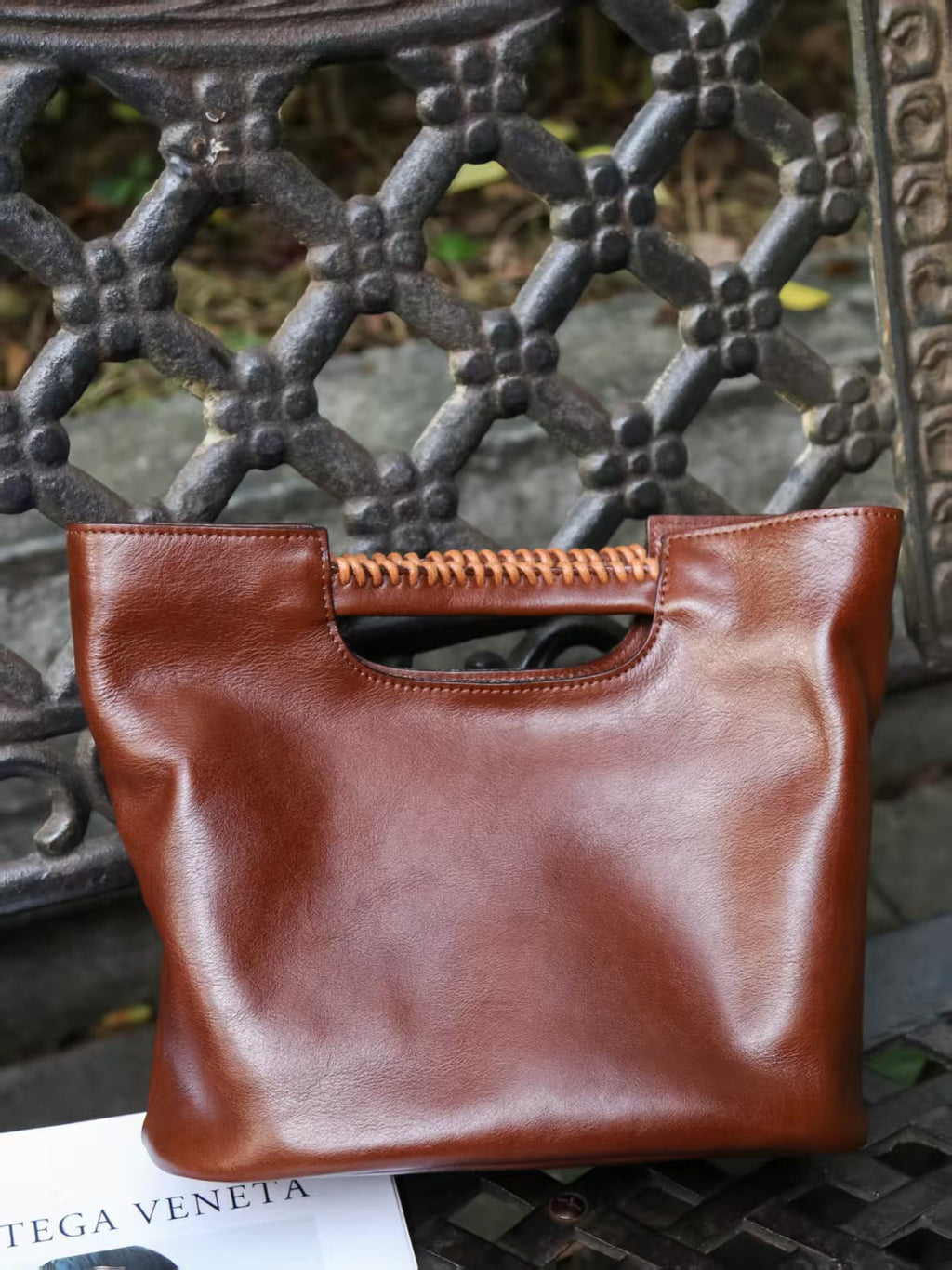 Sac à main bandoulière Cortex pour femme en cuir