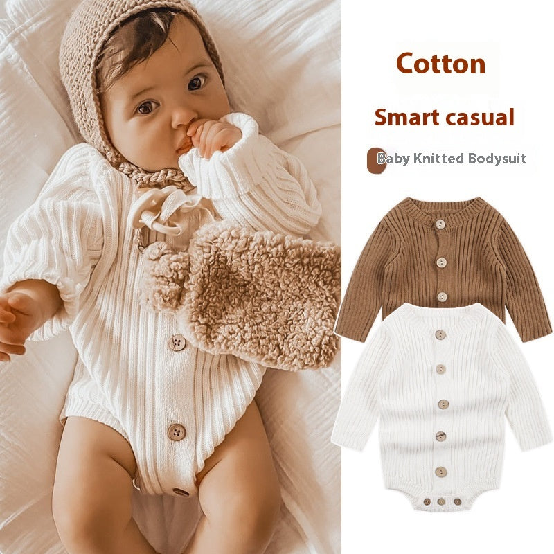 Body en tricot pour bébé, combinaison une pièce